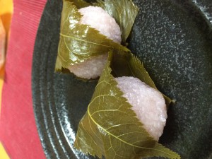 一ノ蔵　桜餅 (1)